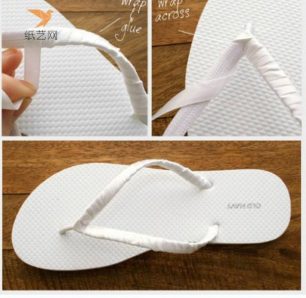 Beading tutorial Creative beading DIY production tutorial to make ordinary flip flops look gorgeous