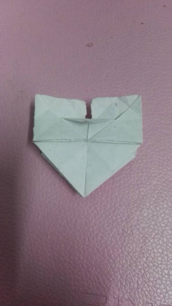 Super loving Valentine’s Day gift origami heart tutorial