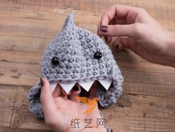 Childrens Day Gift Crochet Little Shark Cat Hat Tutorial