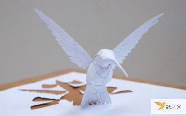 Appreciation and appreciation of pictures of models of particularly exquisite A4 paper sculptures