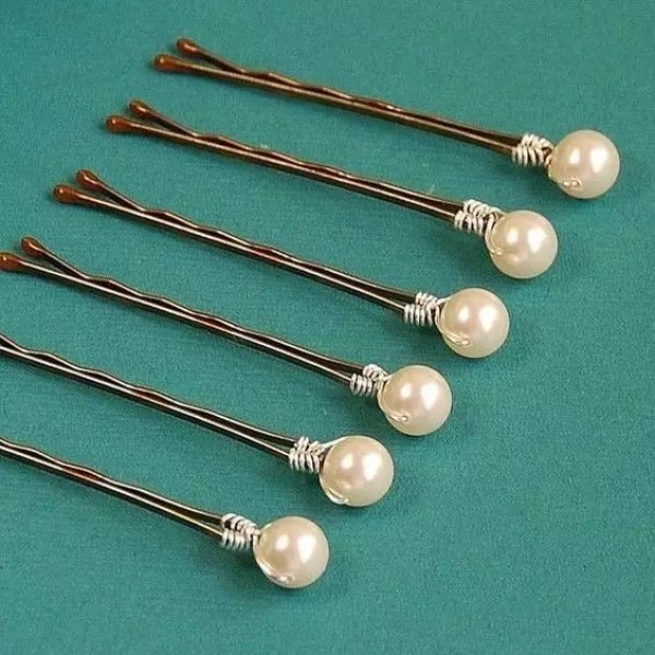 DIY beaded hairpins, small and cute hairpins can be made by yourself!