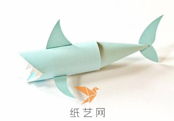 Cute little shark making tutorial for children