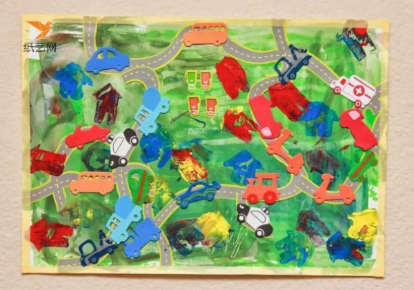 Tutorial on how to make a childlike map made by children