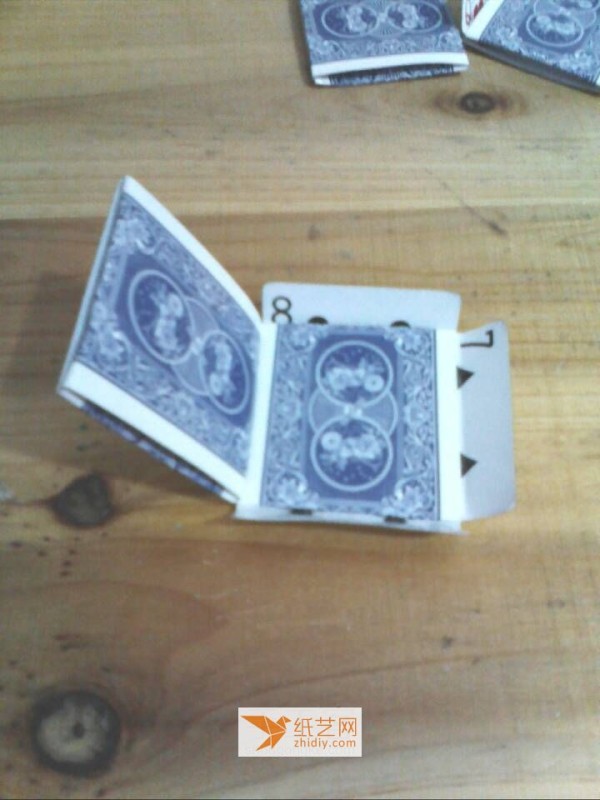 Turn waste into treasure playing card box