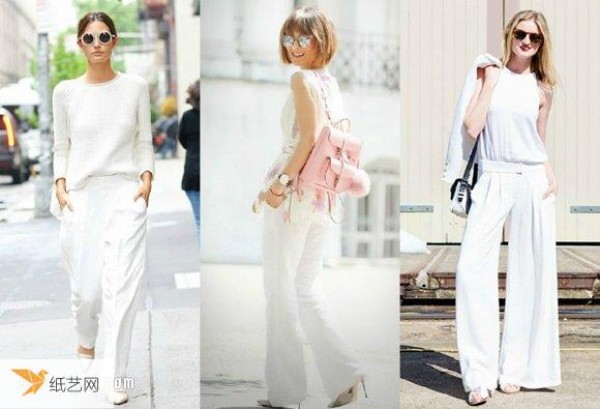 Tips for wearing simple white pants that you must try in summer