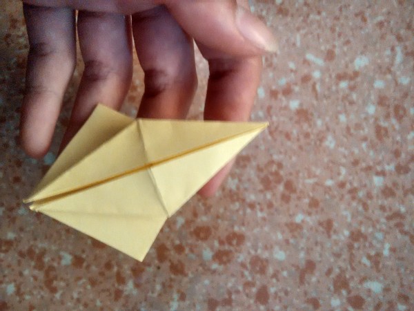 Pass the lucky origami lucky star