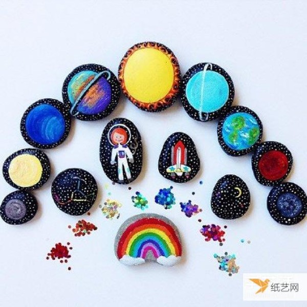 The Art of Turning Stones into Treasures Showcasing Cute Pictures of Hand-painted Pebbles