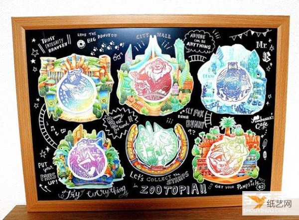 Directly reduce the entire Tokyo Disneyland park into a very detailed rubber stamp