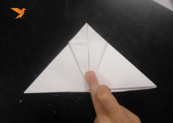 Origami paper airplane making tutorial