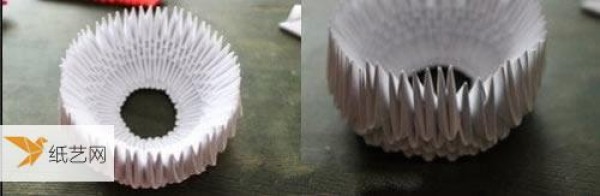 Tutorial on making a swan with a triangle insert