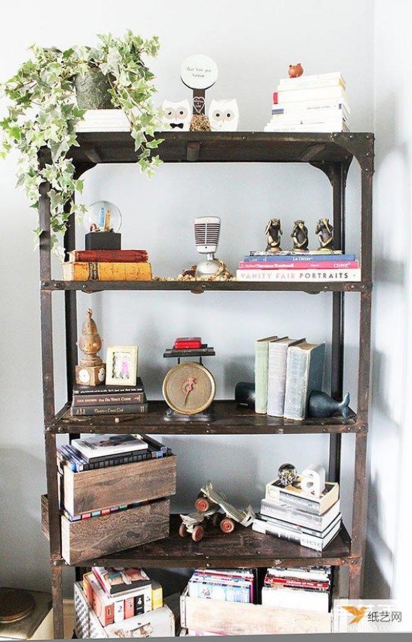 Decorate an entire apartment with flea market finds