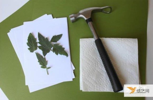 A very simple and personalized step-by-step tutorial on how to make leaf vein drawings for children