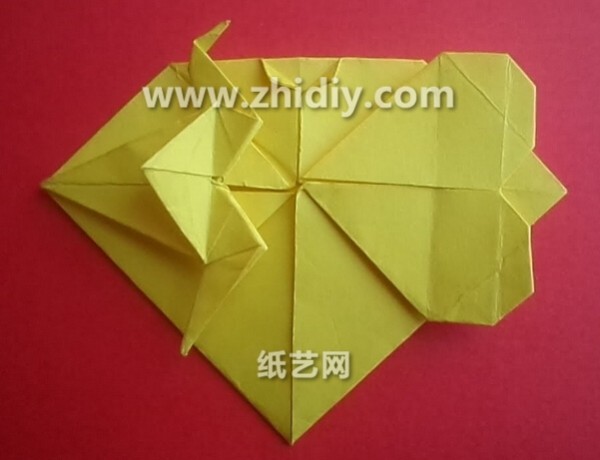 Origami crane origami heart combined origami tutorial