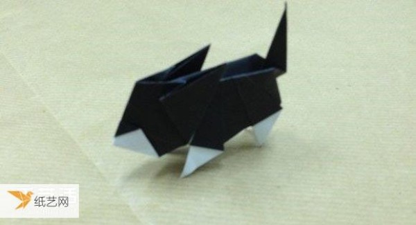 Share with you detailed step-by-step illustrations of small animal origami