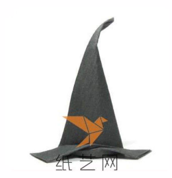 Halloween origami wizard hat simple origami