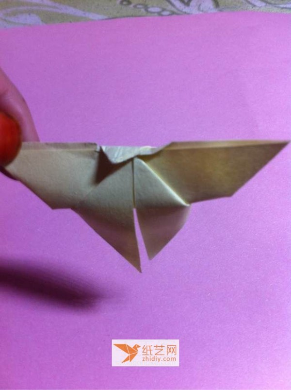 Simple and compact origami butterfly tutorial