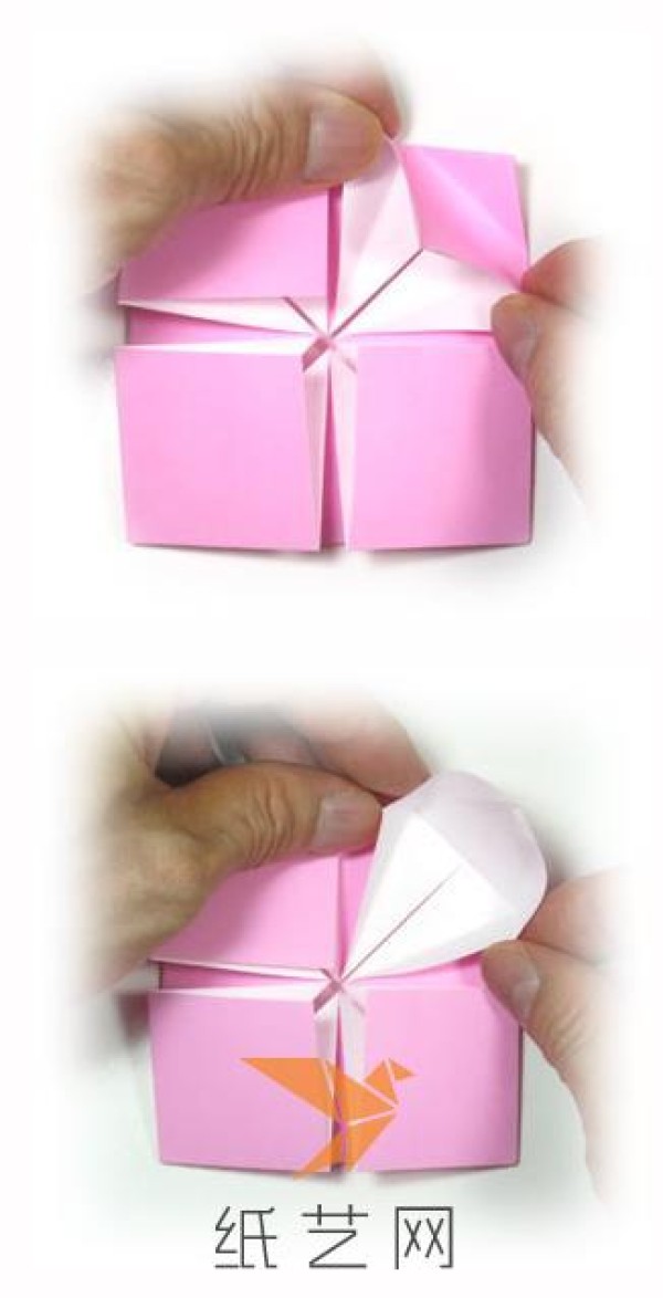 A complete collection of cute origami animals - Tutorial on how to make a running pig