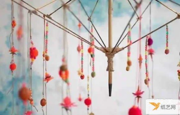 A collection of eye-opening handcrafts made from old umbrellas