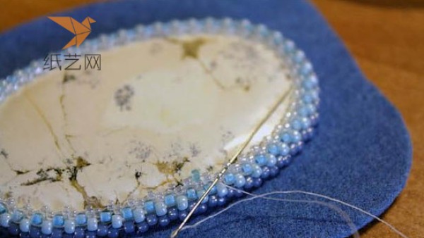 Queen Style Beaded Embroidery Necklace Making Tutorial Beaded Embroidery Making Tutorial