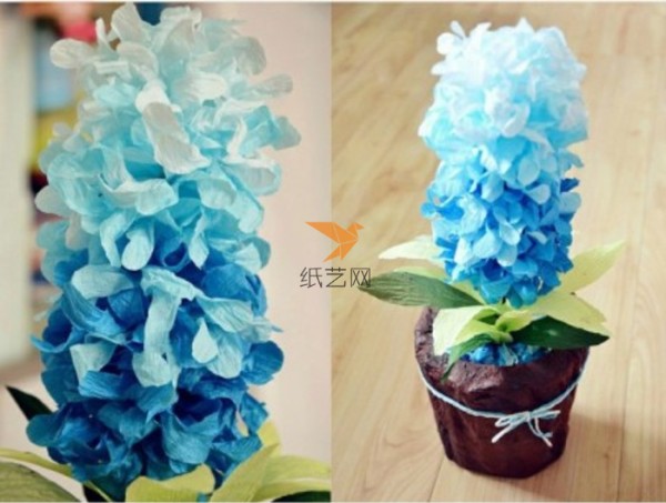 Paper Art Blue Hyacinth Making Tutorial Paper Art Tutorial