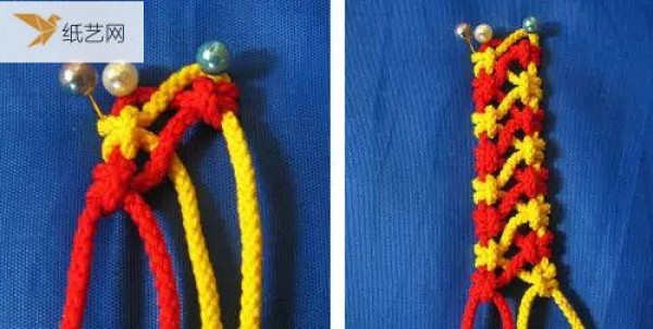 10 ways to knit using 4 ropes, illustrated tutorials