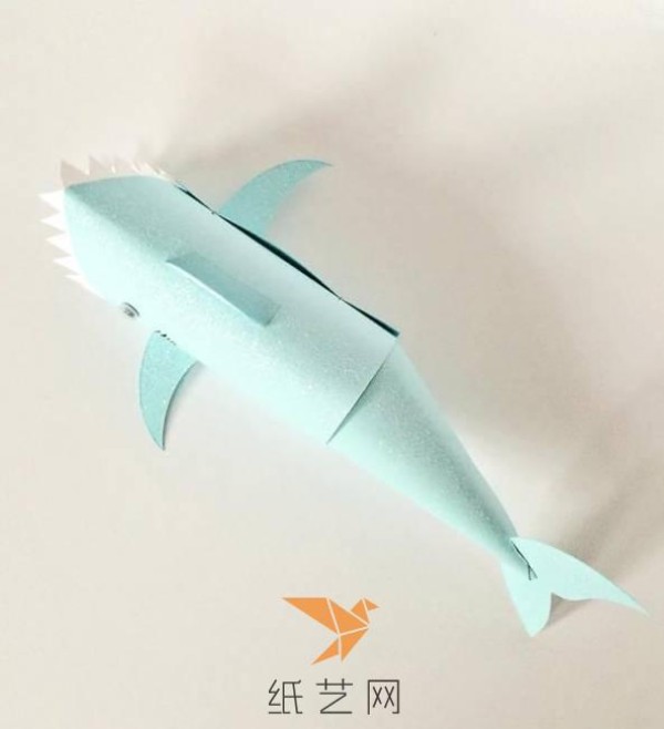 Cute little shark making tutorial for children