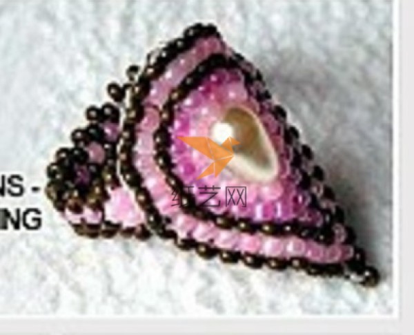 Beaded Teardrop Ring Necklace Making Tutorial