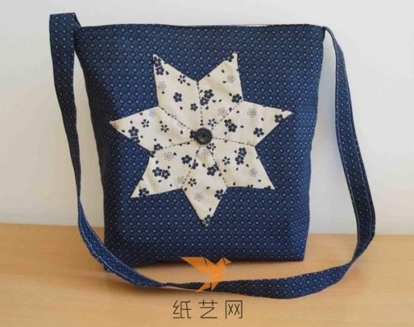 Simple and beautiful star flower shoulder bag making tutorial