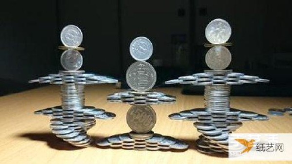 A great balancing act. The coin balancing game is very enjoyable.