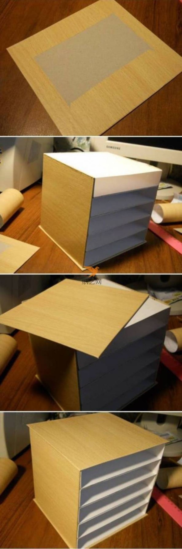 Turn waste into treasure: a creative DIY tutorial on a multi-layer drawer cabinet for storage