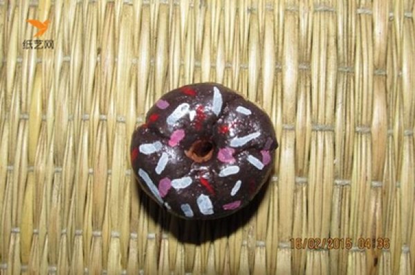 Delicious super light clay donut making tutorial