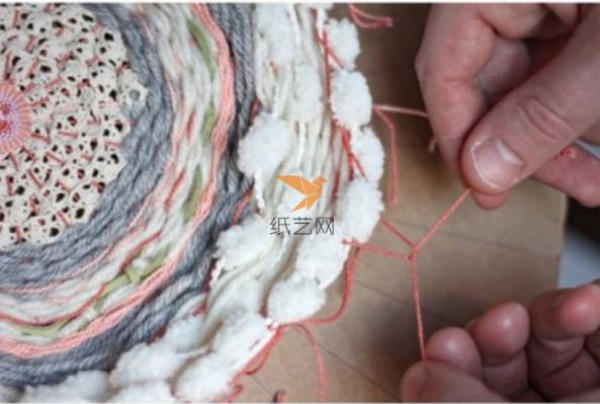 Tutorial on making warm and beautiful woven placematsKnitting tutorial