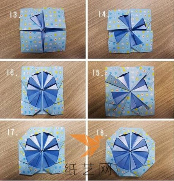 Romantic Origami Ferris Wheel Making Tutorial