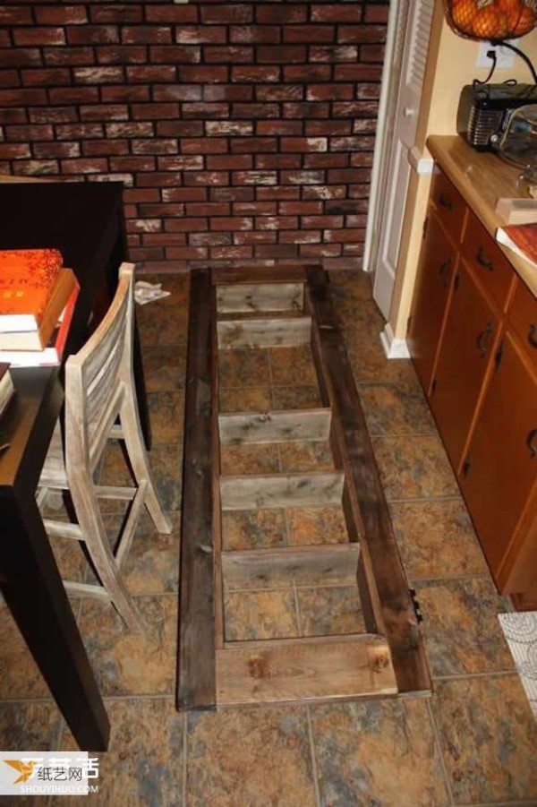 How to DIY a personalized bathroom door disguised as a bookshelf