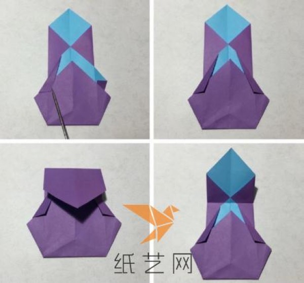 Cute Origami Heart Bear Making Tutorial