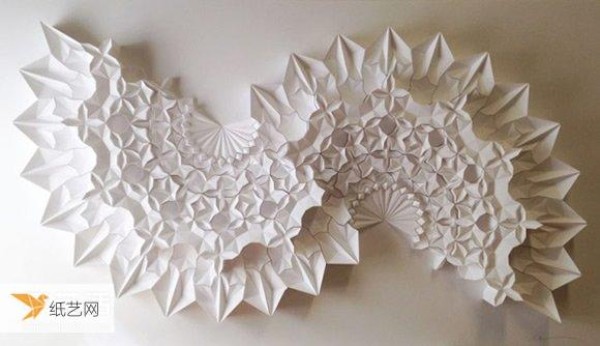 Appreciate the three-dimensional geometric paper sculptures made by truly challenging the limits of paper art.