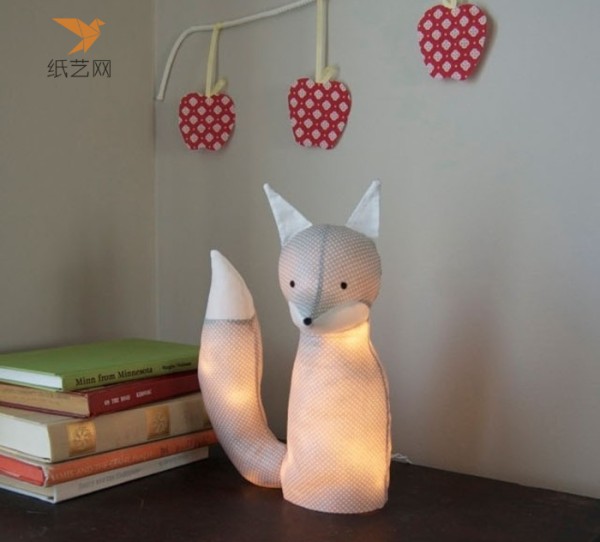 Fabric Little Fox Lighting Decoration Making Tutorial Fabric Tutorial