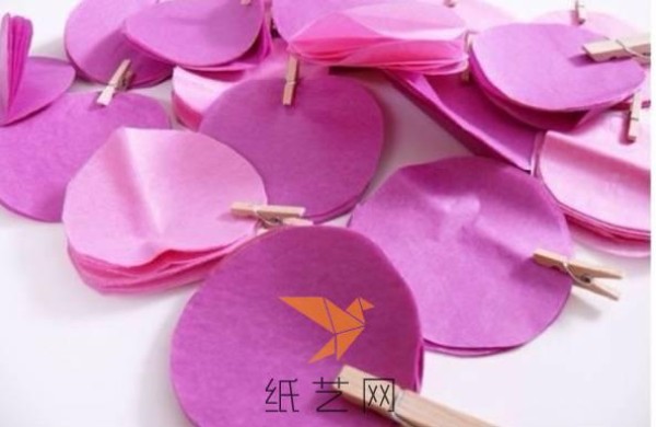 Paper art small hibiscus flower ball making tutorial paper art tutorial