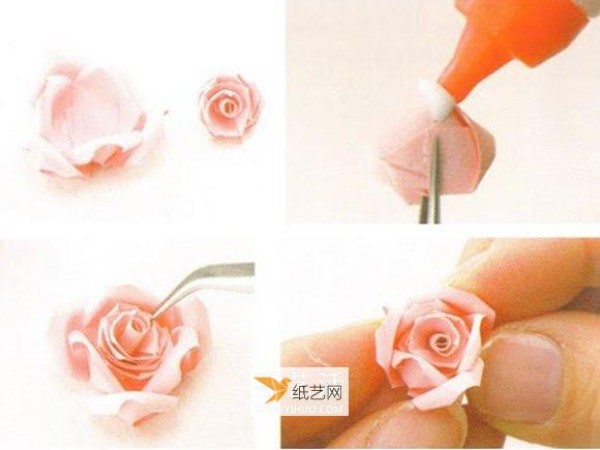 Tutorial on how to make paper roses