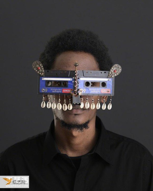 Check out Kenyan artist’s sci-fi glasses made from waste