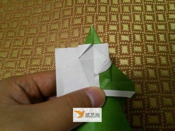 Fold Santa Claus step by step using origami