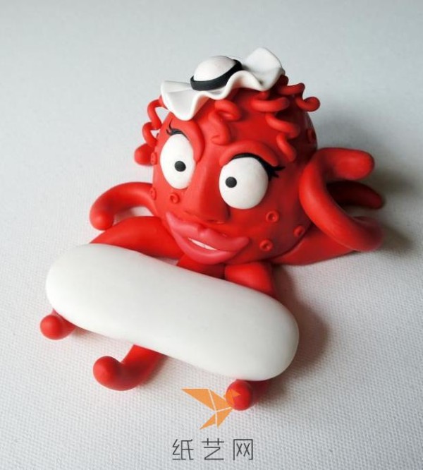 Tutorial on making funny octopus soap holders for New Year’s gifts