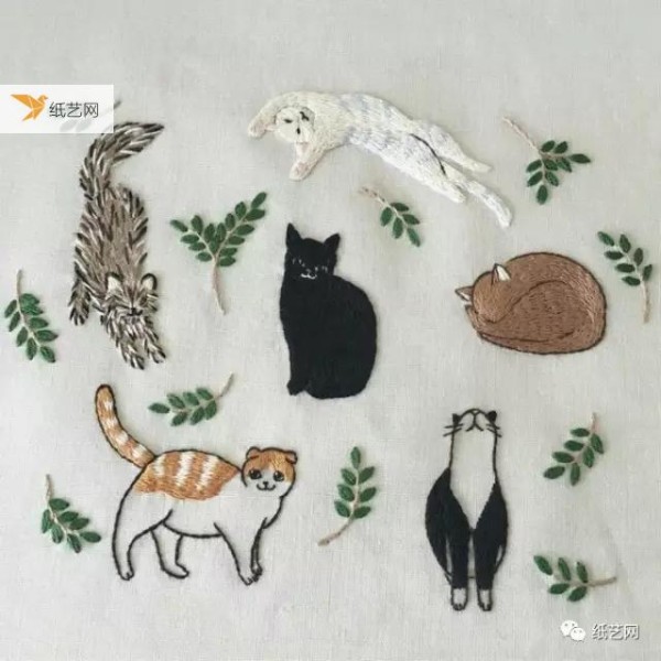 A few small stitches of embroidery can be beautiful! There are so many embroidery plans and drawings waiting for you to choose!