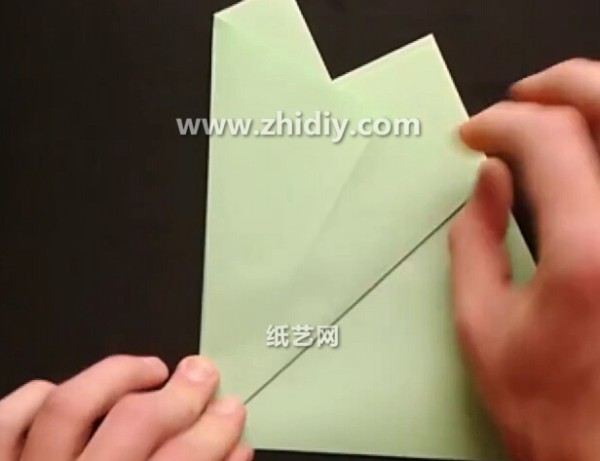 Paper Plane Encyclopedia teaches you origami fighter Cy-27 manual origami tutorial