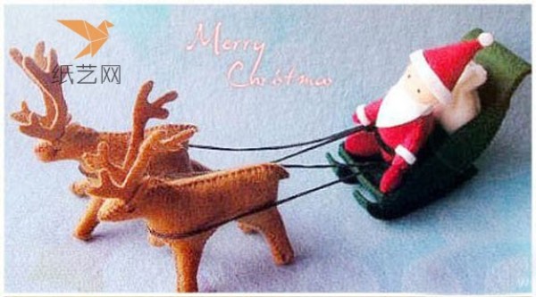 Nonwoven Tutorial Nonwoven Santa and Elk Making Tutorial