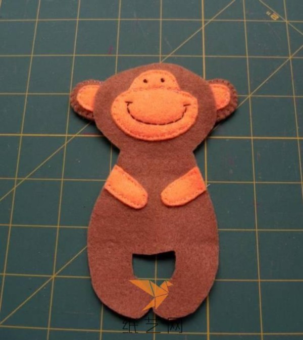 Tutorial on how to make a cute little monkey doll for Valentine’s Day gift