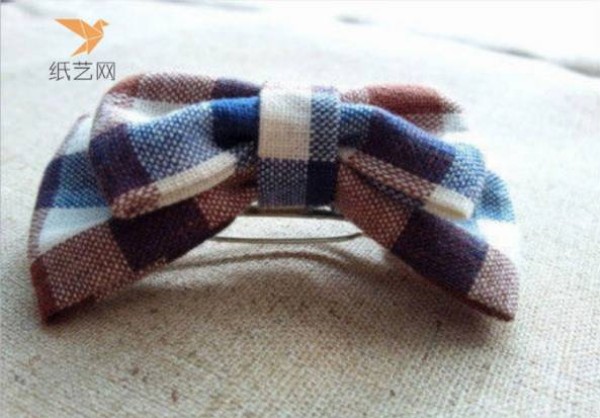 Fabric Tutorial Fabric Plaid Bow Hairpin Making Tutorial