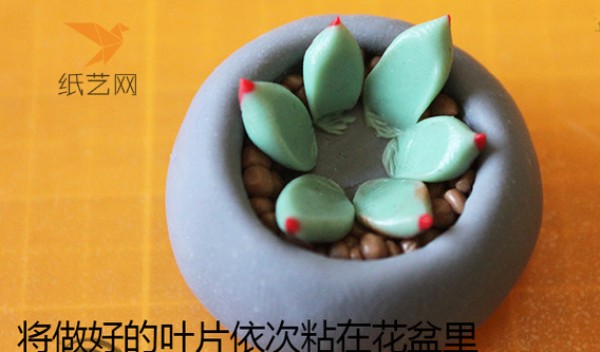 Pottery tutorial soft clay succulents