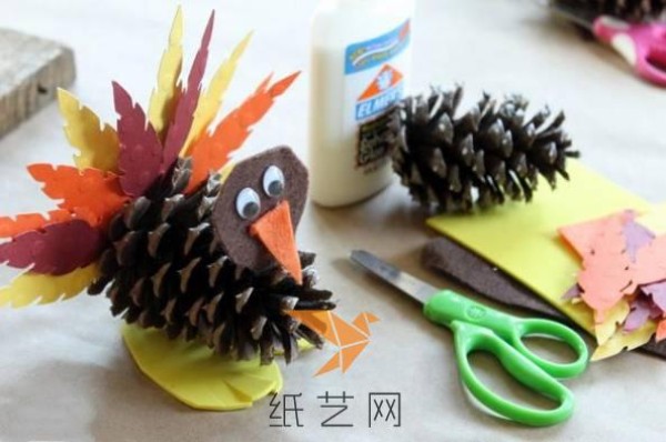 Tutorial on making interesting turkeys for children