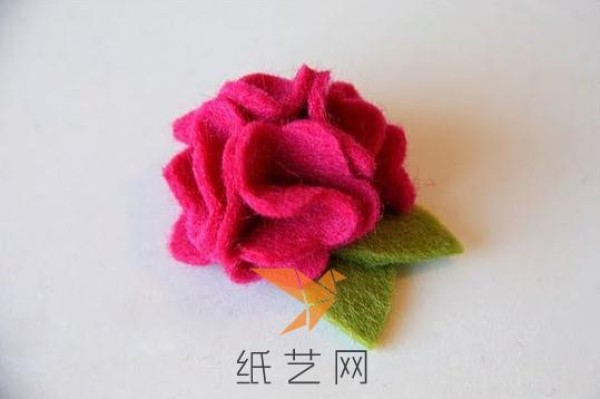 Tutorial on making cute and small non-woven flowers